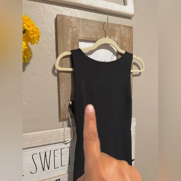 Lulus Exquisite Refinement Black Backless Bow Ruffled Maxi Dress - Picture 13 of 13